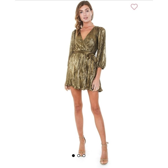 BARDOT
BELLISSA PLEAT DRESS size Small - Picture 3 of 10